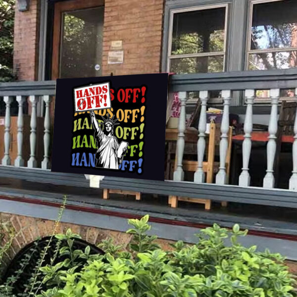 Hands Off My Social Security, olitical Protect Trans Human Rights Liberal Yard Sign