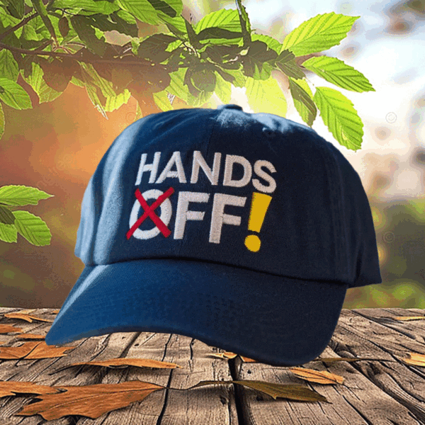 Hands Off Protest 2025 Hat