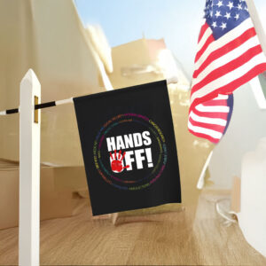 Hands Off Protest, Medicare Social Security Free Flag