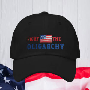 USA FLag Fight Oligarchy 2025 Hat