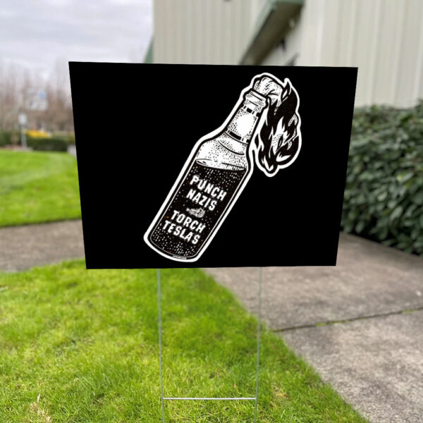 End Oligarchy Yard Sign