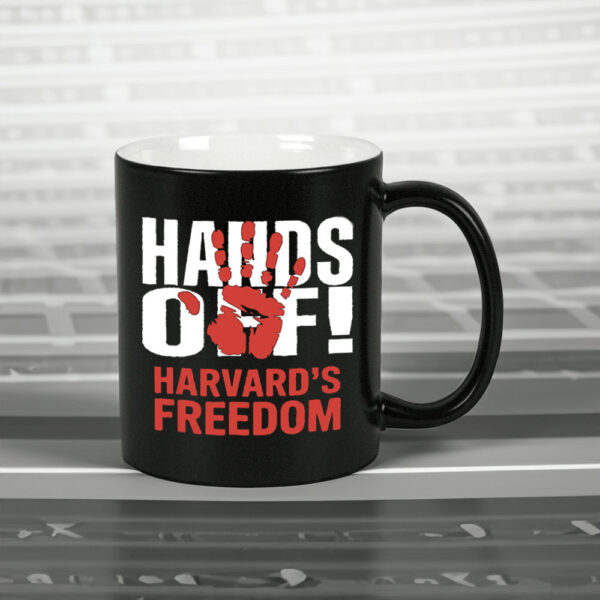 Hands Off Harvard's Freedom 2025 Mug