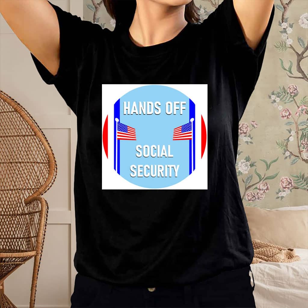 Hands Off Social Security Oversized T-Shirt