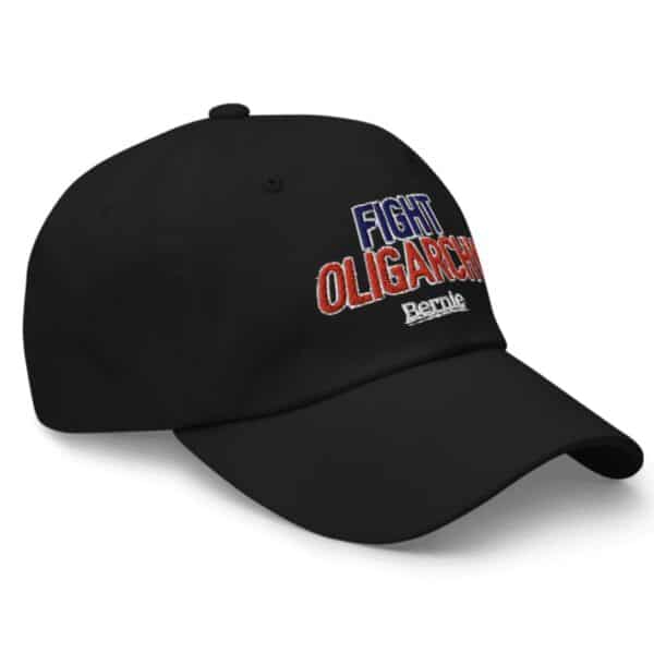 Fight Oligarchy Bernie Sanders Embroidered Dad Hat