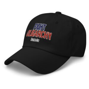 Fight Oligarchy Bernie Sanders Embroidered Dad Hat
