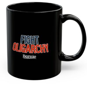 Fight Oligarchy Bernie Sanders Mug