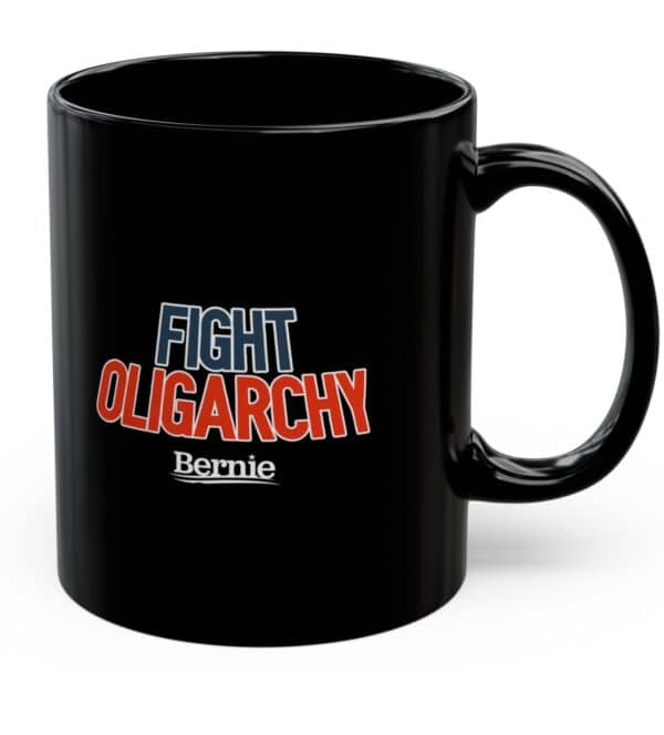 Fight Oligarchy Bernie Sanders Mug
