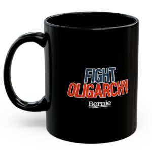 Fight Oligarchy Bernie Sanders Mug