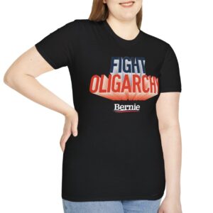 Fight Oligarchy Bernie Sanders T-Shirt – Political Protest Graphic Tee