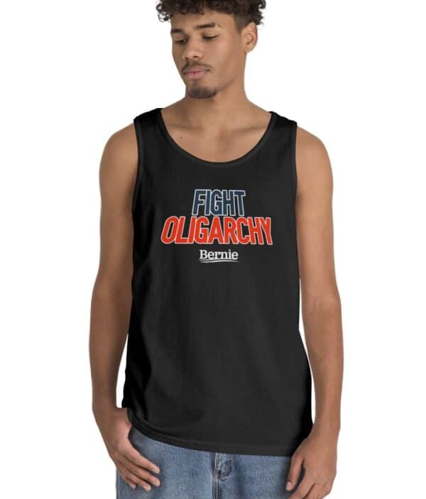 Fight Oligarchy Bernie Sanders Tank Top