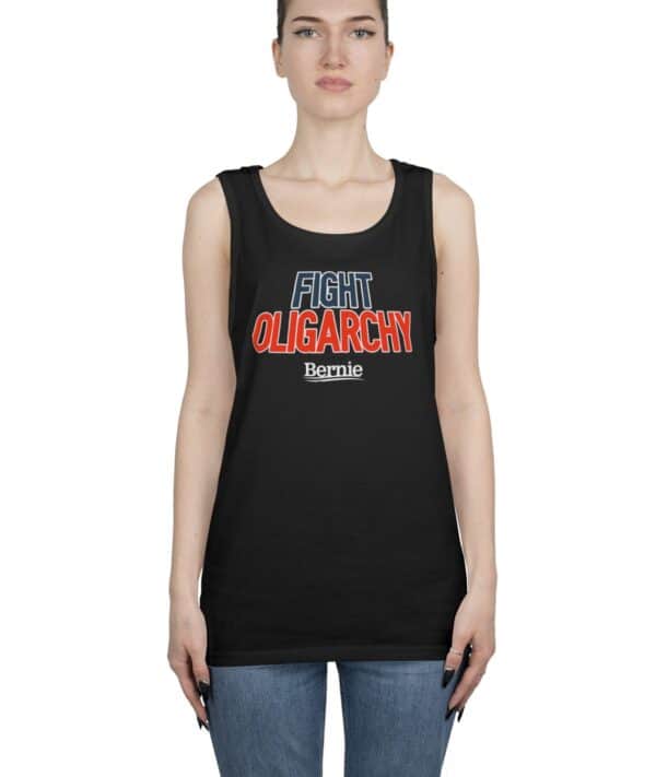 Fight Oligarchy Bernie Sanders Tank Top