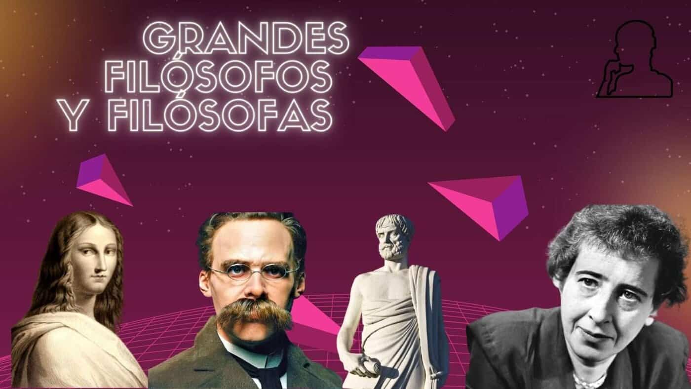 Los grandes filósofos y filósofas de la historia de la filosofía occidental