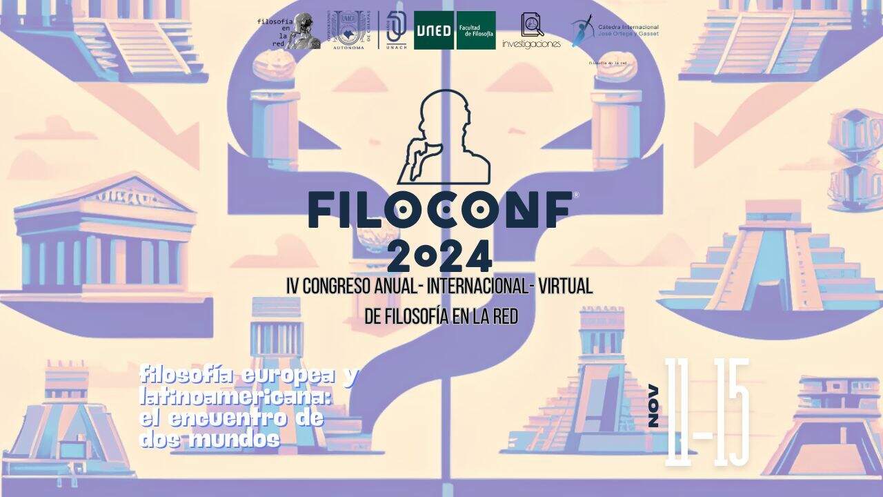 Filosofía en la red, congreso virtual internacional de filosofía, reúne ideas de Europa y América Latina.