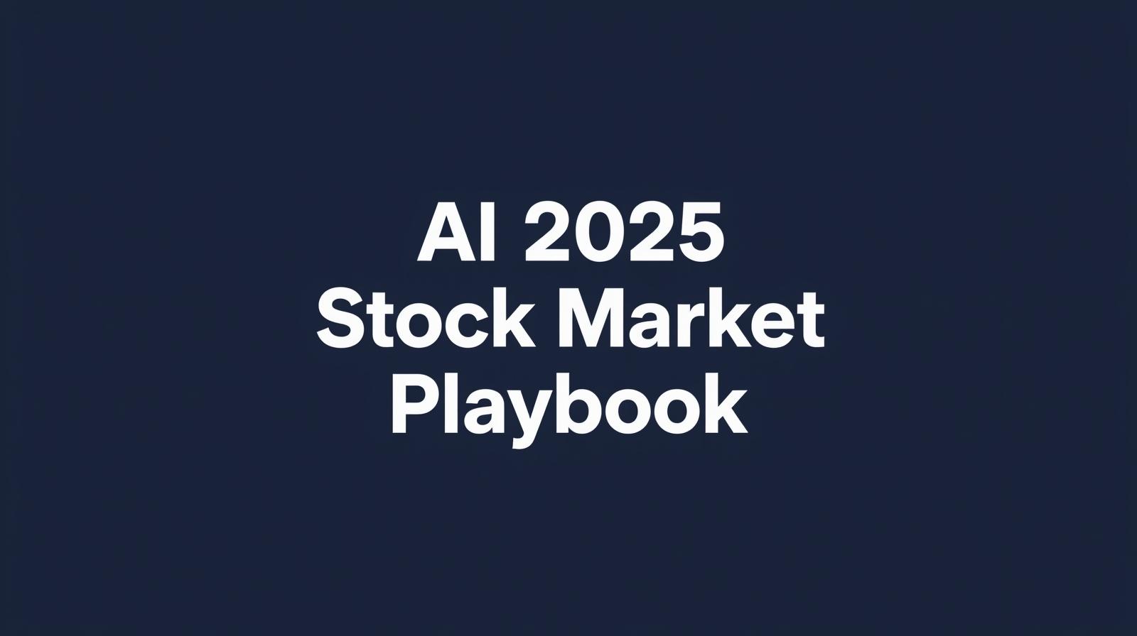 How AI Is Changing the Stock Market – The Smart Investor’s Playbook for the New Era