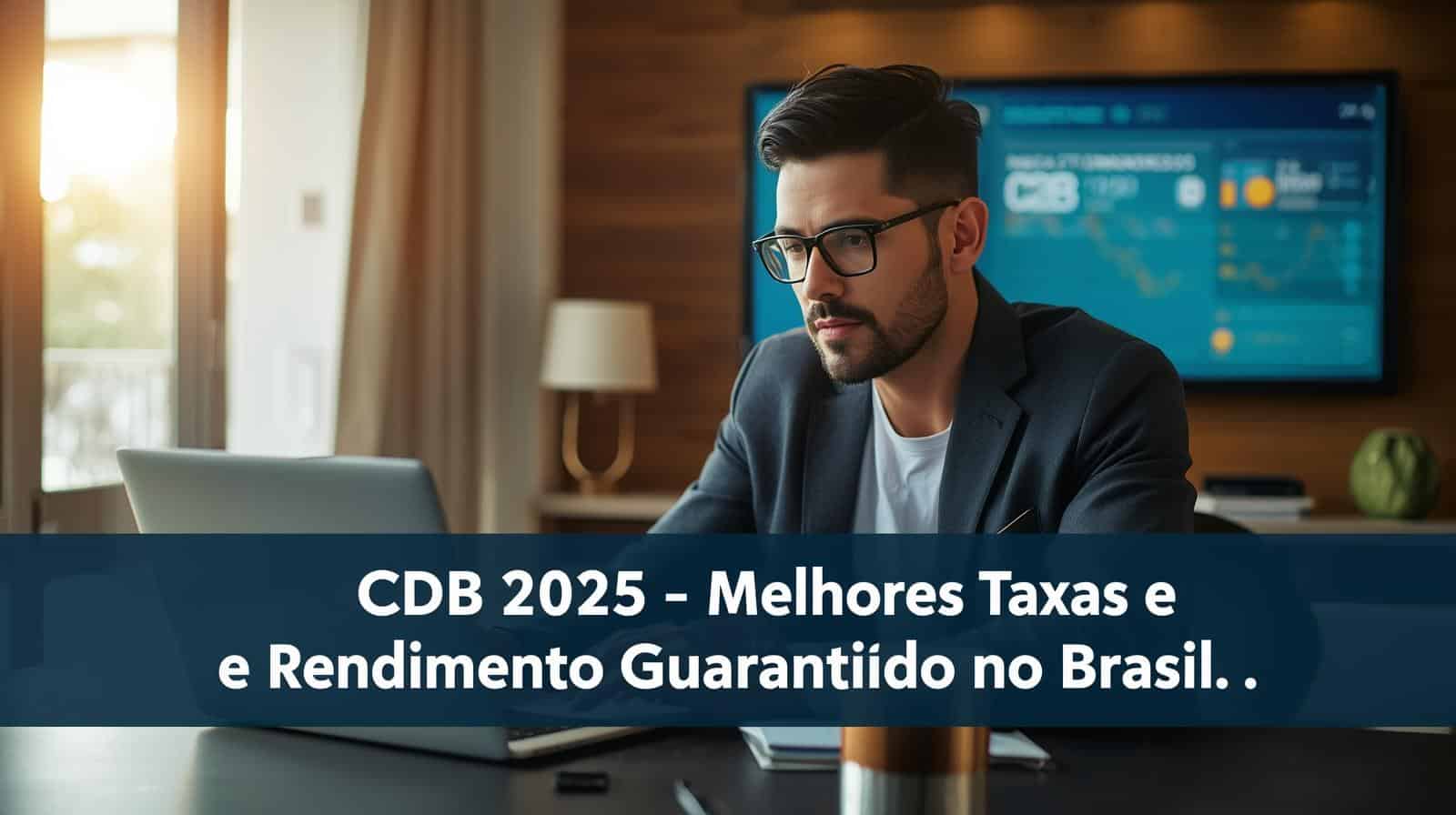 CDB 2025 — Onde Encontrar as Melhores Taxas e Rendimento Garantido no Brasil