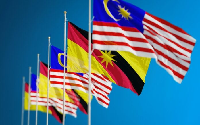 asia asian malaysia flag