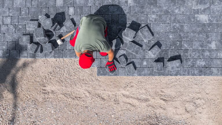 Use This Amazon Find To DIY Elegant Looking Pavers On A Budget
