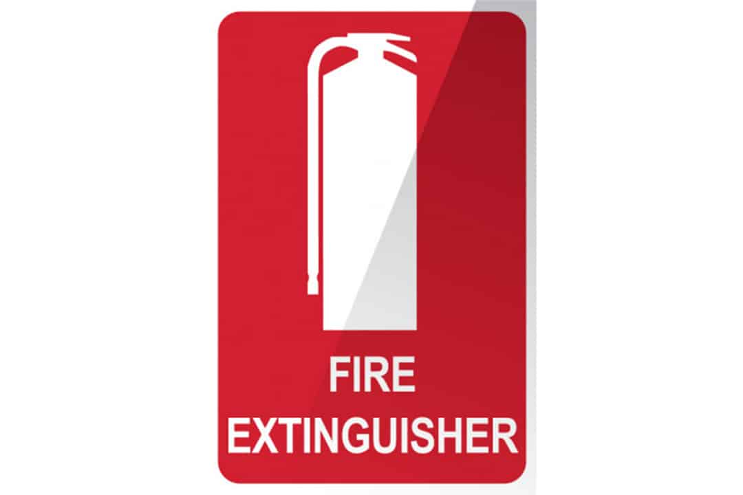 Fire Extinguisher Location Signage