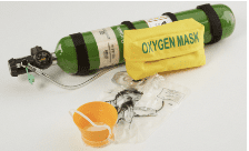 Aviation Oxygen Cylinders for Hydrostatic Pressure Testing