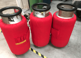 LPG Hot Air Balloon Cylinders for 10 Yearly Testing