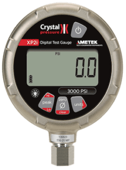 Crystal XP2i Digital Pressure Gauge for Hydrostatic Pressure Testing