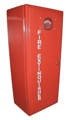 Fiberglass Lockable Fire Extinguisher Cabinet