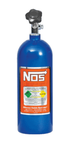 Nitrous Oxide Cylinders used for racing vehicles