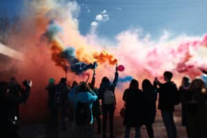 Coloured Smoke Emitters