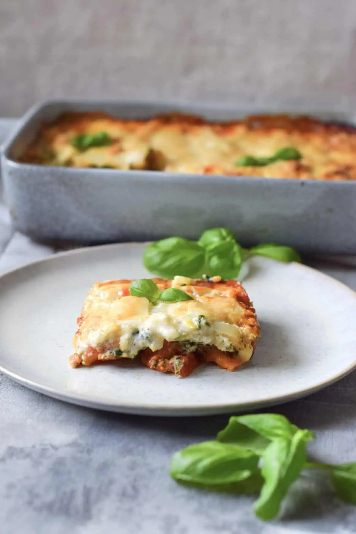 Cannelloni-Auflauf – mit Ricotta & Spinat