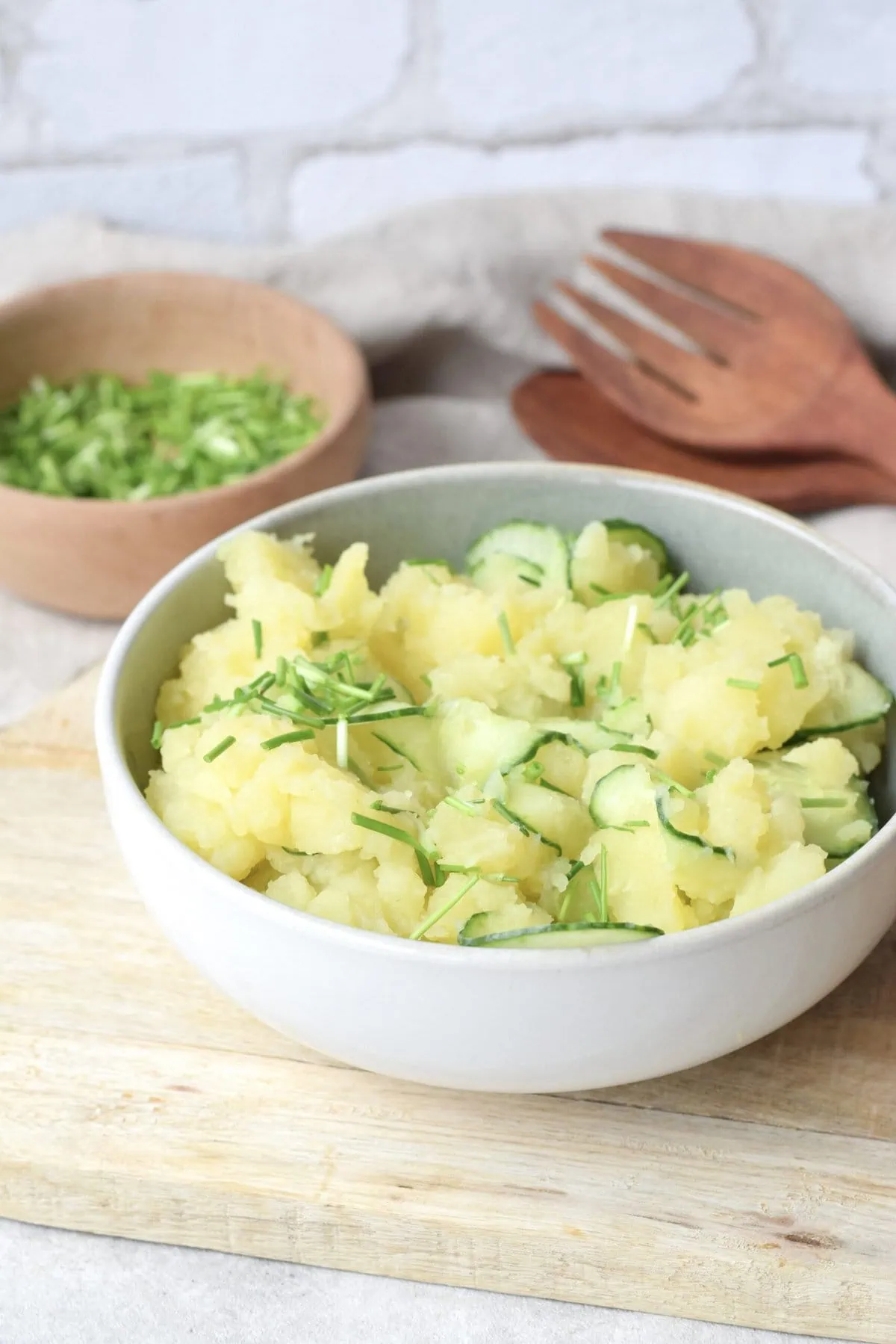 Einfacher Kartoffel-Gurken-Salat