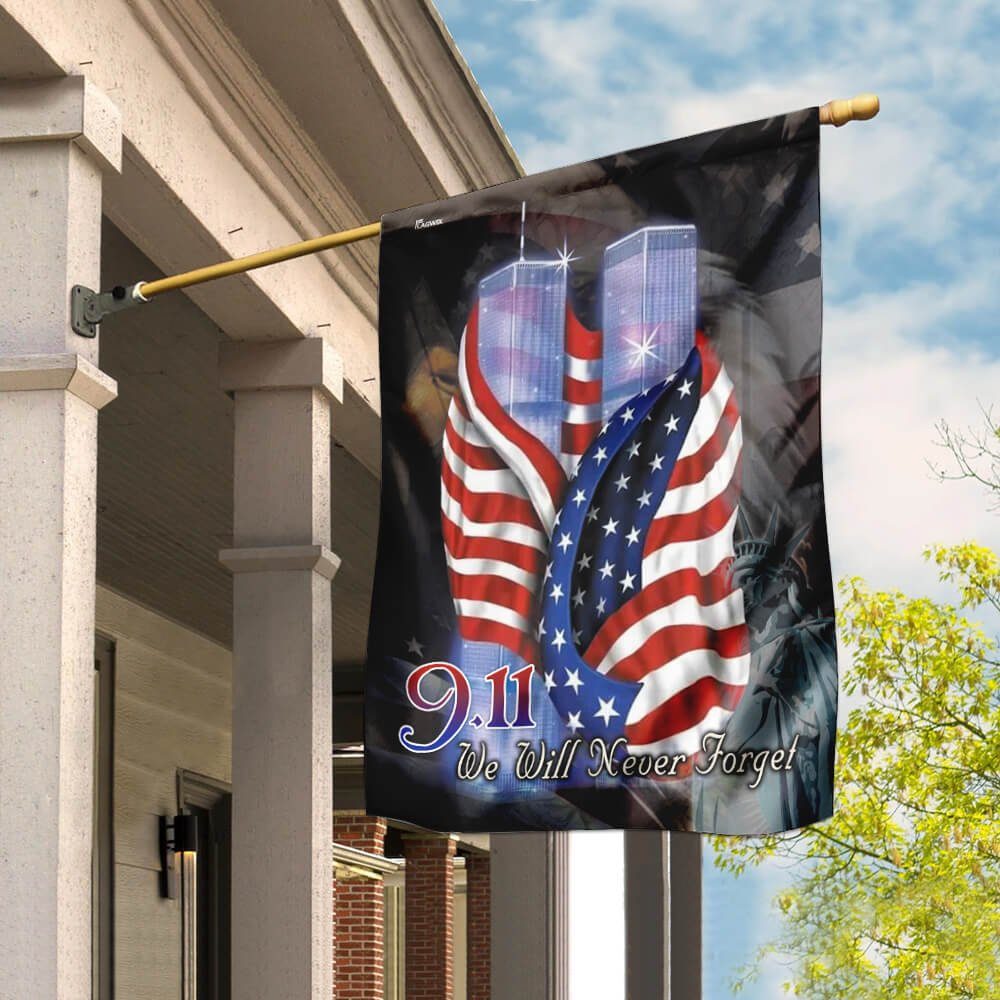 September 11th Never Forget 911 Flag