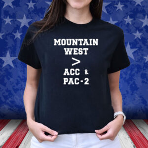 Mountain West > Acc & Pac-2 Tee Shirt