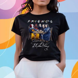 Friends Stephen King Horror Characters Signature T-Shirts