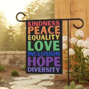 Inclusive Pride Garden Flag