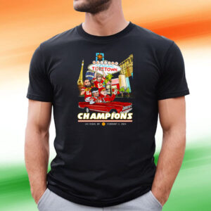 Kc Champions 24 Las Vegas Ny February 11 2024 Tee Shirt