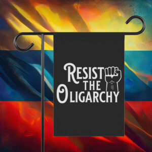 Resist the Oligarchy Flag