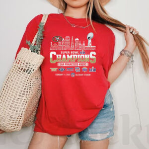 San Francisco 49ers Super Bowl Champions T-Shirts