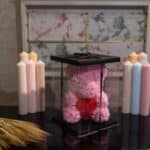 ursuleti din flori de sapun colorati sau simplii