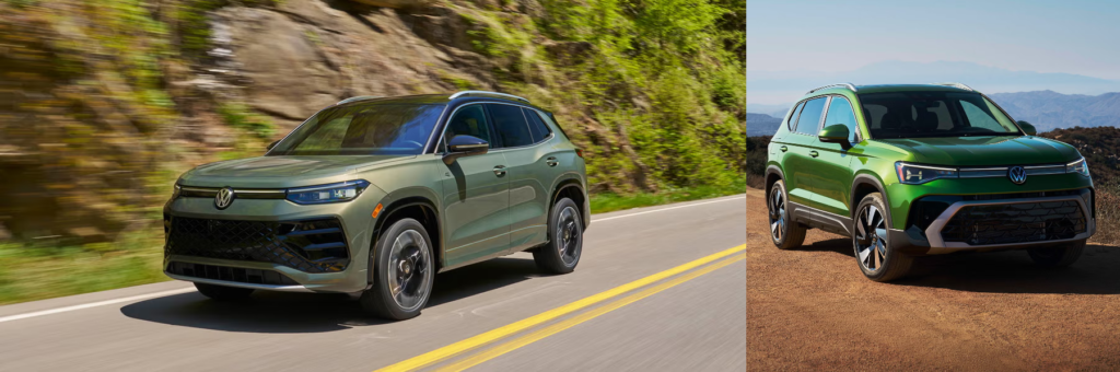 2026 Volkswagen Taos vs. 2026 Volkswagen Tiguan