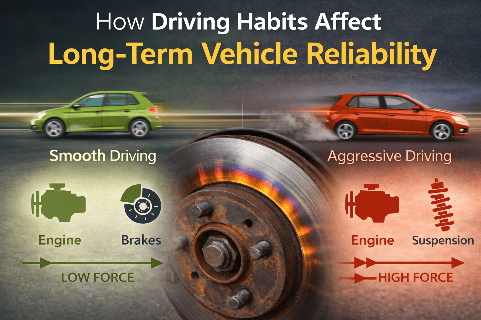How Driving Habits Affect Long-Term Vehicle Reliability