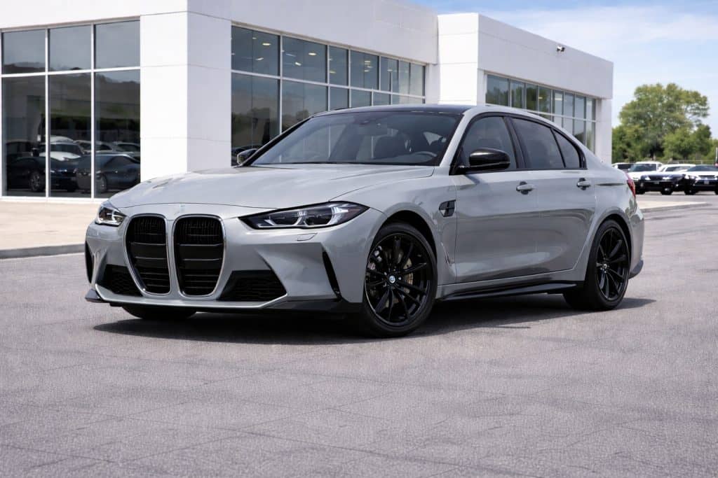 Sleek 2026 BMW M3 at dealership