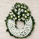 Corona de flores Sepúlveda