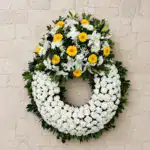 Corona de flores Pedrola