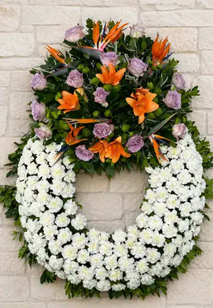 Corona funeraria Palacio de la Aljafería