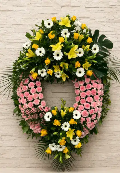 Corona de flores Casco Histórico