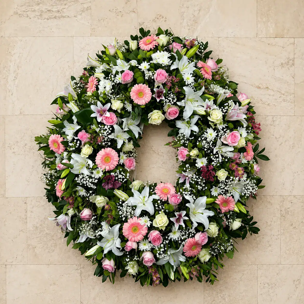 Corona de flores Tarazona