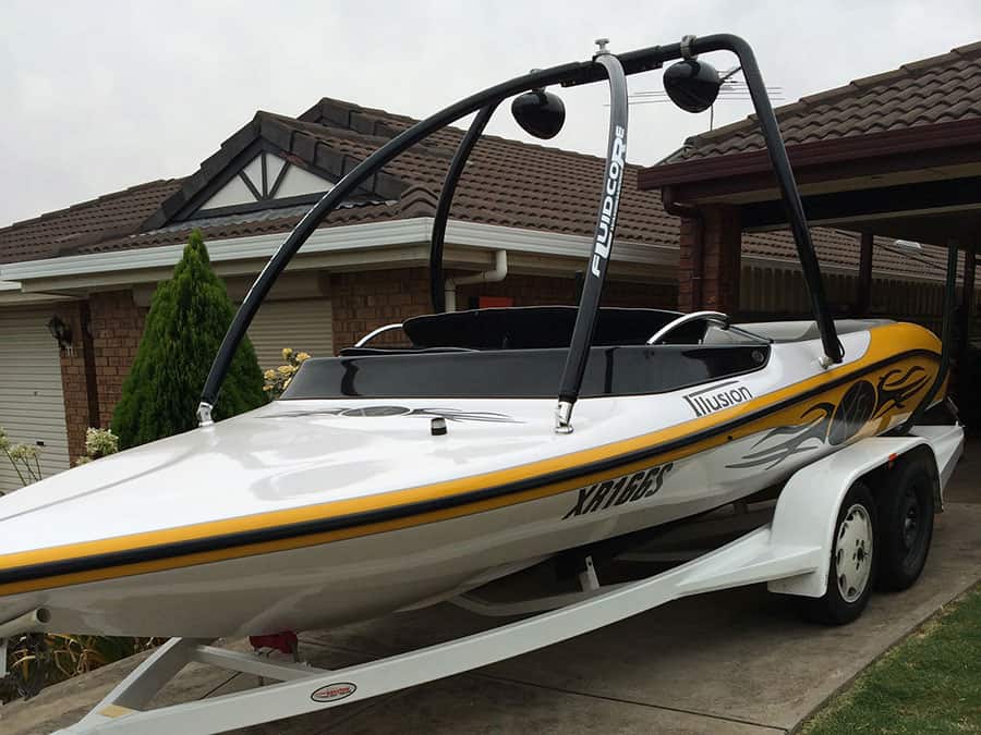 Raptor Wakeboard Tower - Black - 2.5" Tube - Image 48