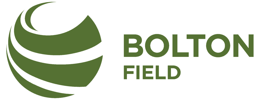 The logo for Bolton Field, a part of the Columbus Regional Airport Authority.