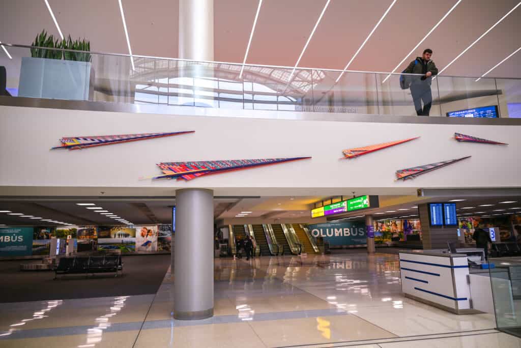 Interior shot of CMH Terminal