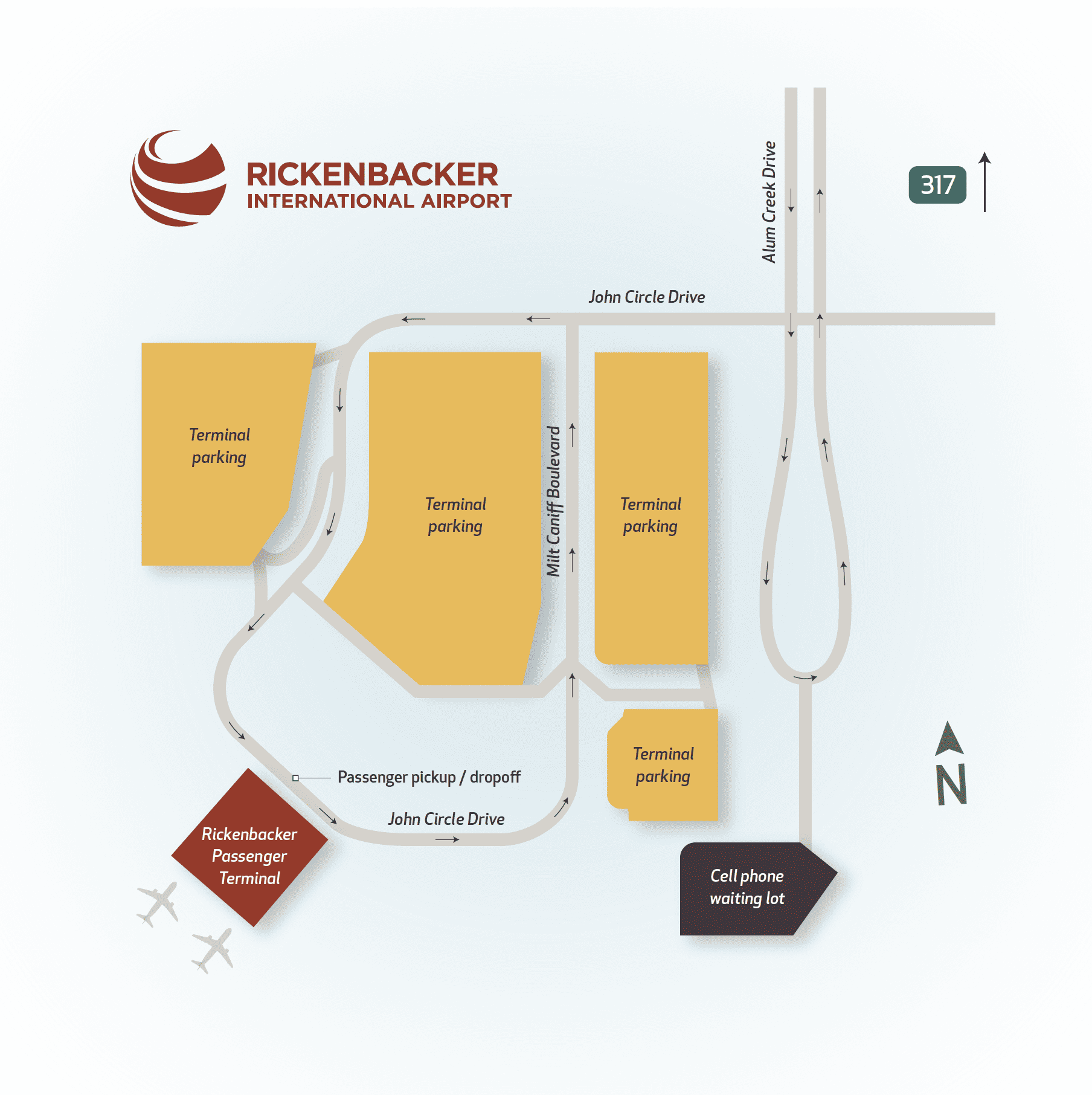 LCK Parking Map